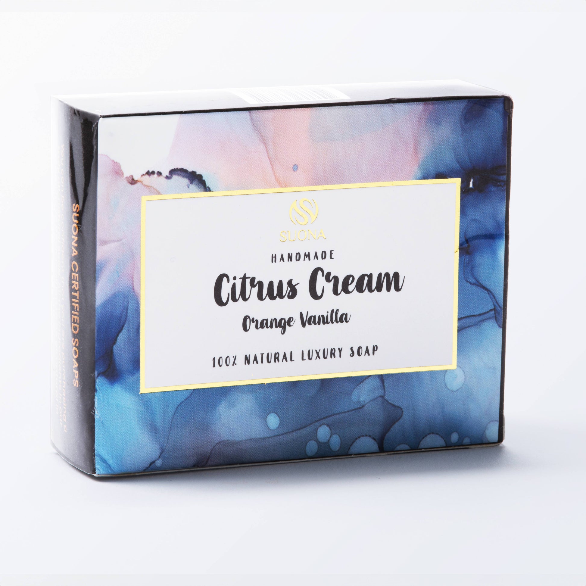 Citrus Cream Orange Vanilla Natural Luxury Soap,  Orange Cream Vanilla Soap, Orange Cream Luxury Soap