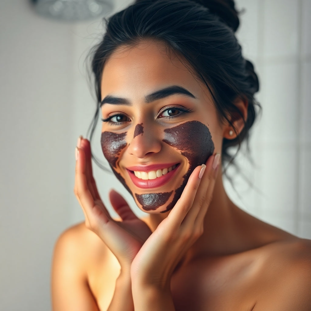 Coffee Scrub, Coffee  facial  scrub, Coffee scrub with Cocoa
